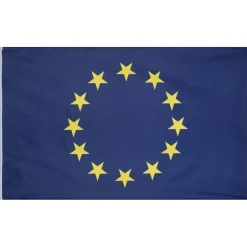 MUWO Otros Accesorios^Europa "Around the World" Bandera 90x150cm