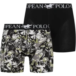 Hombre EUROPEAN POLO CHAMP Multipacks|Ropa Interior^Hombre Calzoncillos bóxer Pack de 2 COMBO-1