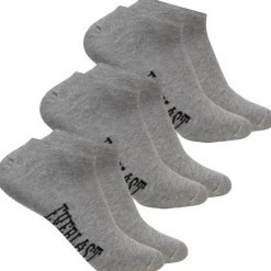Mujer Everlast Multipacks|Calcetines^Calcetines cortos 3 pares gris 179091