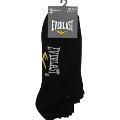 Mujer Everlast Multipacks|Calcetines^Calcetines cortos 3 pares negro 179059
