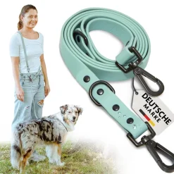 FAVVITY PET Suministros Para Mascotas^correa ajustable para perros menta