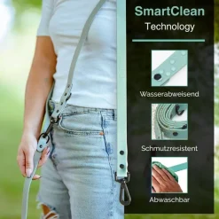 FAVVITY PET Suministros Para Mascotas^correa ajustable para perros menta