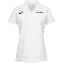 ASICS Atletismo^Francia Atletismo Mujer Polo A17H35-01FR