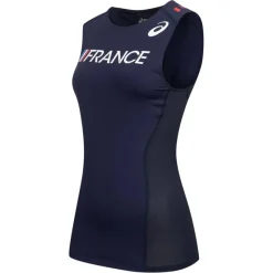 ASICS Atletismo|Running^Francia Track & Field Elite Athletes Mujer Camiseta XRK773-52FR