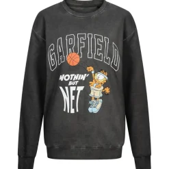 Mujer Lizenz Sudadera^GARFIELD Mujer Sudadera POLCS364VBL