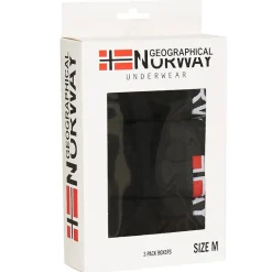 Hombre Geographical Norway Multipacks|Ropa Interior^Hombre Calzoncillos bóxer Pack de 3 negro Pack-3-Negro