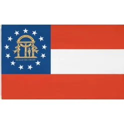 MUWO Fútbol Americano|Otros Accesorios^Georgia "America Edition" Bandera 90x150cm