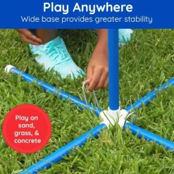 Giggle N Go Game & Fun^Knock Off Frisbee Juego de lanzamiento Conjunto 129 cm 493455