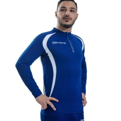 Givova Running^1/2 cremallera Hombre Camiseta de running LR05-0004