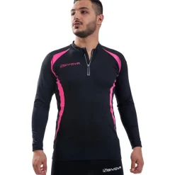 Givova Running^1/2 cremallera Hombre Camiseta de running LR05-1006