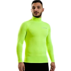 Givova Ropa De Fitness|Equipaciones^Baselayer Corpus 3 Camiseta funcional de cuello alto amarillo neón