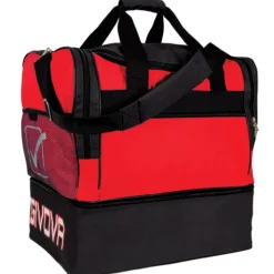 Givova Accesorios De Fitness|Bolsos^Borsa Bolsa de deporte para fútbol rojo / negro