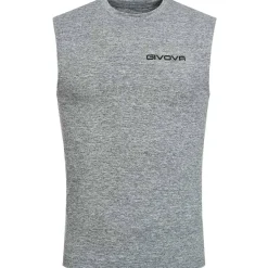 Givova Running|Deportes De Fuerza^Cuerpo 1 Camiseta funcional sin mangas gris