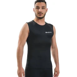 Givova Running|Ropa De Fitness^Cuerpo 1 Camiseta funcional sin mangas negro