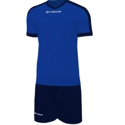 Givova Conjuntos De Fútbol|Equipaciones^Kit Revolution Camiseta de fútbol con Pantalones cortos azul marino