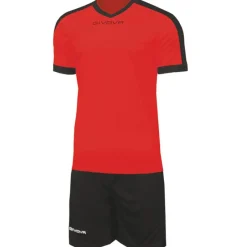 Givova Conjuntos De Fútbol|Equipaciones^Kit Revolution Camiseta de fútbol con Pantalones cortos naranja negro