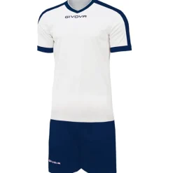 Givova Conjuntos De Fútbol|Equipaciones^Kit Revolution Camiseta de fútbol con Pantalones cortos blanco marino