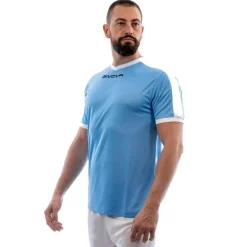Givova Conjuntos De Fútbol|Equipaciones^Kit Revolution Camiseta de fútbol con Pantalones cortos azul claro blanco