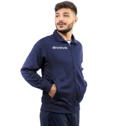 Hombre Givova Ropa De Fitness|Chaquetas^MONO 500 Chaqueta de entrenamiento micropolar MA022-0004