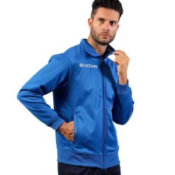 Hombre Givova Ropa De Fitness|Chaquetas^MONO 500 Hombre Chaqueta de entrenamiento micropolar MA022-0002