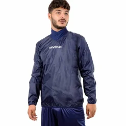 Hombre Givova Chaquetas|Equipaciones^Rib Neck Hombre Chubasquero RJC01-0004