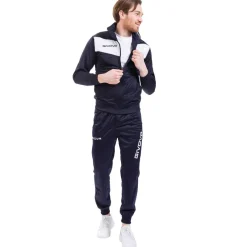 Hombre Givova Chándales|Equipaciones^Tuta Visa Chándal azul marino / blanco