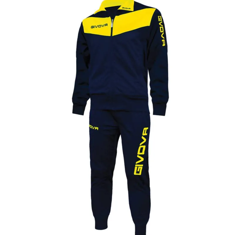Givova Equipaciones^Tuta Visa Chándal azul marino / amarillo