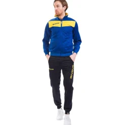 Hombre Givova Chándales|Equipaciones^Tuta Visa Chándal azul / amarillo