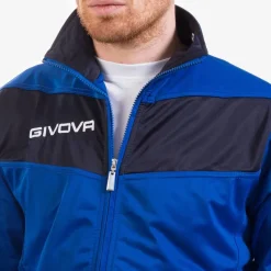 Hombre Givova Chándales|Equipaciones^Tuta Visa Chándal azul / azul marino