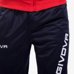 Hombre Givova Chándales|Equipaciones^Tuta Visa Chándal azul / rojo