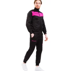 Hombre Givova Chándales|Equipaciones^Tuta Visa Chándal negro / fuxia