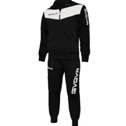 Givova Equipaciones^Tuta Visa Chándal negro / blanco