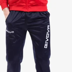 Hombre Givova Chándales|Equipaciones^Tuta Visa Chándal rojo / azul marino