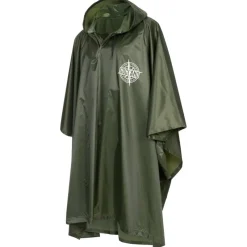 GOGLAND Outdoor|Camping^® Monsun Poncho de lluvia verde