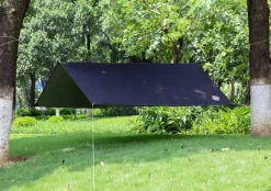 GOGLAND Outdoor|Camping^Lona de lona para exteriores con protección UV 300 x 290 cm azul marino