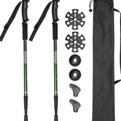 GOGLAND Otros Deportes|Outdoor^Trekking Bastones de senderismo verde militar