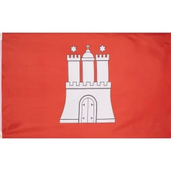 MUWO Otros Accesorios^Hamburgo "Deutschland" Bandera 90x150cm
