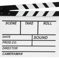 HIDETOSHI WAKASHIMA Otros Accesorios^"Japan`s Director" Clapper board blanco