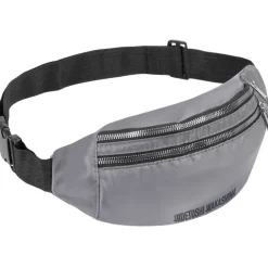 HIDETOSHI WAKASHIMA Equipaje|Bolsos^"Oikamanai" Riñonera gris