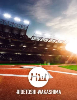 HIDETOSHI WAKASHIMA Béisbol^"Tokyo" Bate de béisbol negro