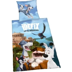 Lizenz Héroes De La Infancia|Otros Accesorios^Idefix y los Indomables Sábanas Conjunto 140 x 200 cm + 70 x 90 cm 4442601077