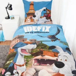 Lizenz Héroes De La Infancia|Otros Accesorios^Idefix y los Indomables Sábanas Conjunto 140 x 200 cm + 70 x 90 cm 4442601077