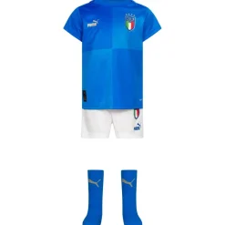 PUMA Tienda Para Aficionados^Italia FIGC Bebé Conjunto de fútbol de primera equipación 765647-01
