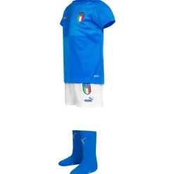 PUMA Tienda Para Aficionados^Italia FIGC Bebé Conjunto de fútbol de primera equipación 765647-01