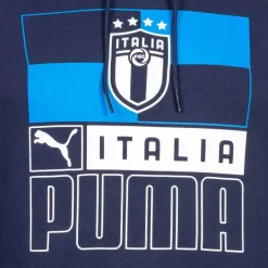 PUMA Tienda Para Aficionados^Italia FIGC FtblCore Hombre Sudadera con capucha 767126-09