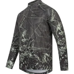 Jack Wolfskin Ciclismo^Morobbia Hombre Ciclismo 1/4-Zip Sudadera 1808911-8236