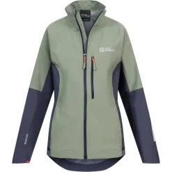 Mujer Jack Wolfskin Outdoor|Chaquetas^MOROBBIA 2.5L Waterproof Mujer Chaqueta de trekking 1115561-4311