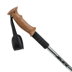 JELEX Deportes De Invierno|Outdoor^Bastones de senderismo con asas de corcho gris