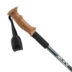JELEX Deportes De Invierno|Outdoor^Bastones de senderismo con asas de corcho azul marino