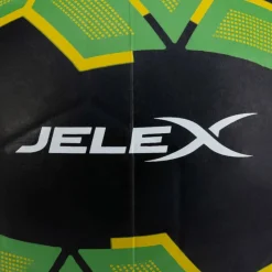 JELEX Balones De Fútbol^Bolzplatzheld Balón de fútbol de goma negro-verde